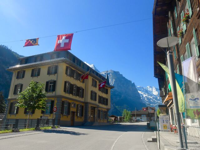 Lauterbrunnen’s main street