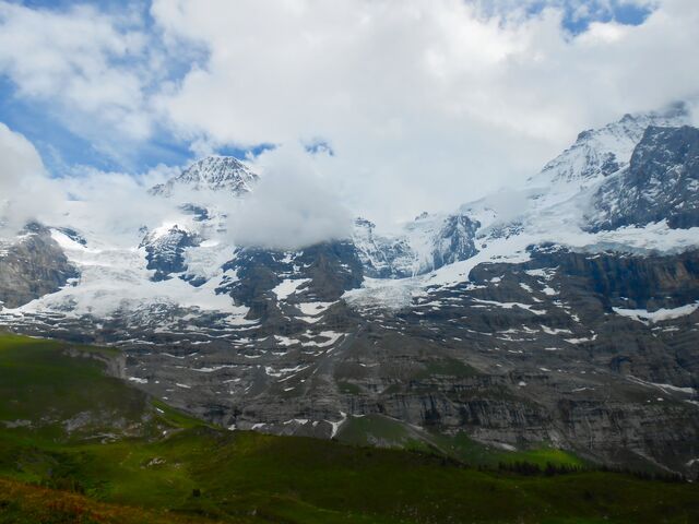 Views from the Wengernalp Railway