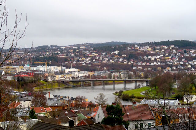 View from Kristiansten Fortress