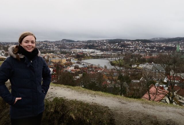 View from Kristiansten Fortress