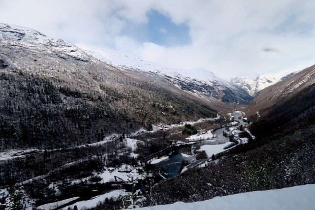 Views from the Dombås–Trondheim train