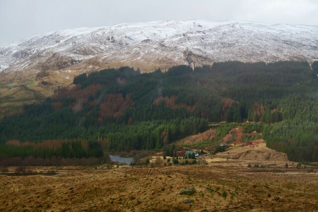 Approaching Bridge of Orchy