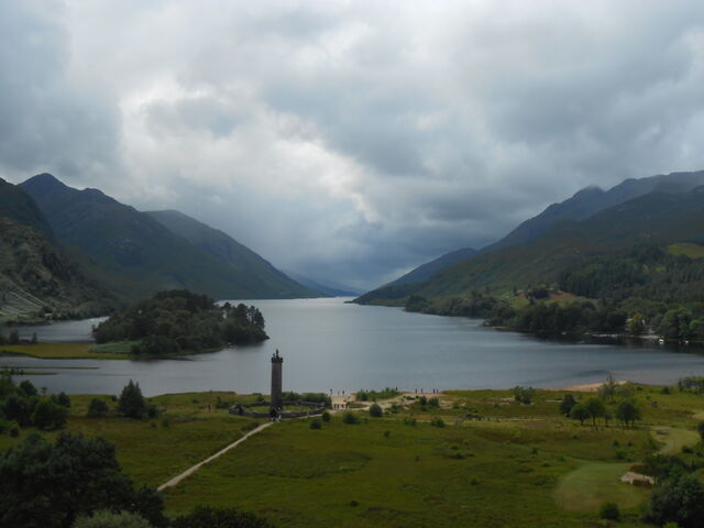 Glenfinnan Monument and Loch Shiel