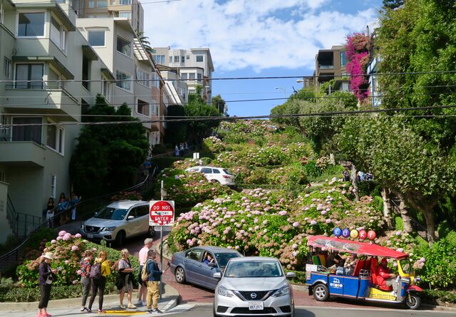 Lombard Street (the crookedest street in the world)