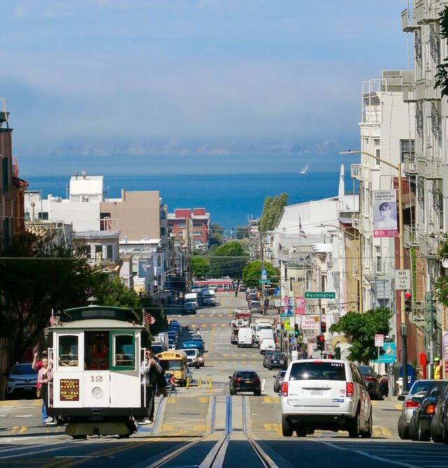 Views from the cable car