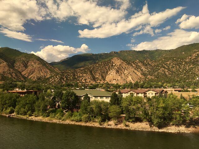 The California Zephyr following the Colorado River