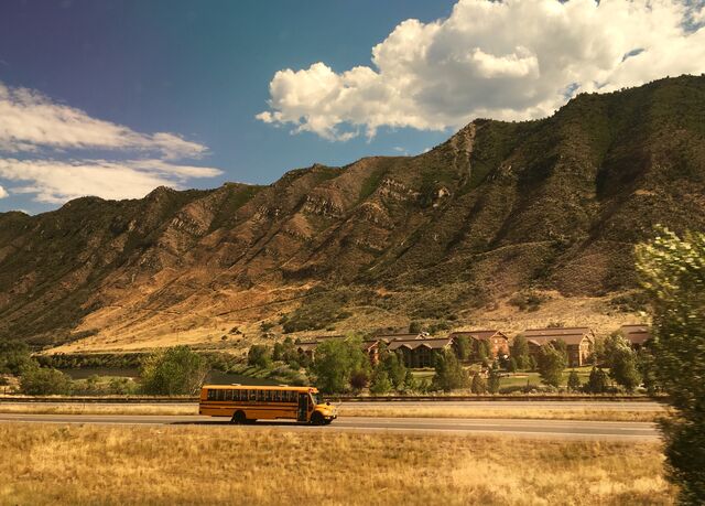 Departing Glenwood Springs