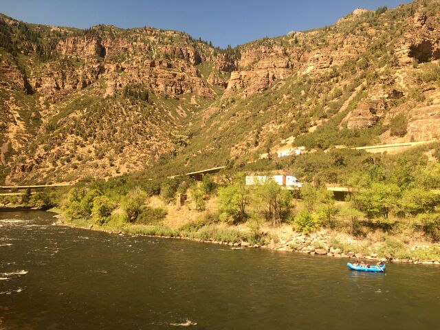 Approaching Glenwood Springs, Colorado