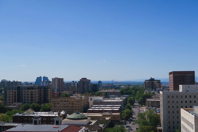 View of Denver from the Colorado State Capitol