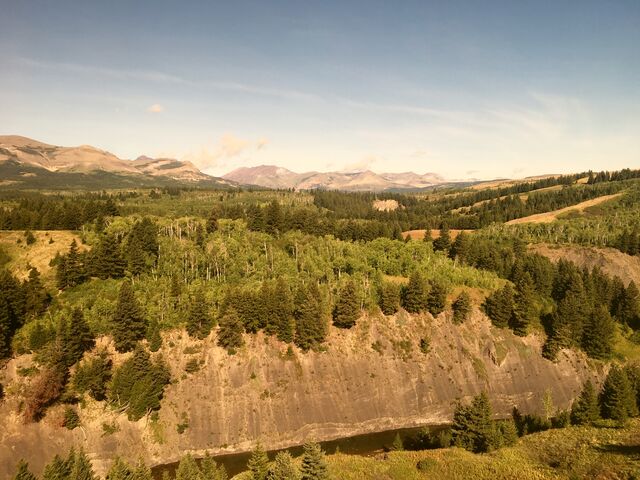 Departing East Glacier Park