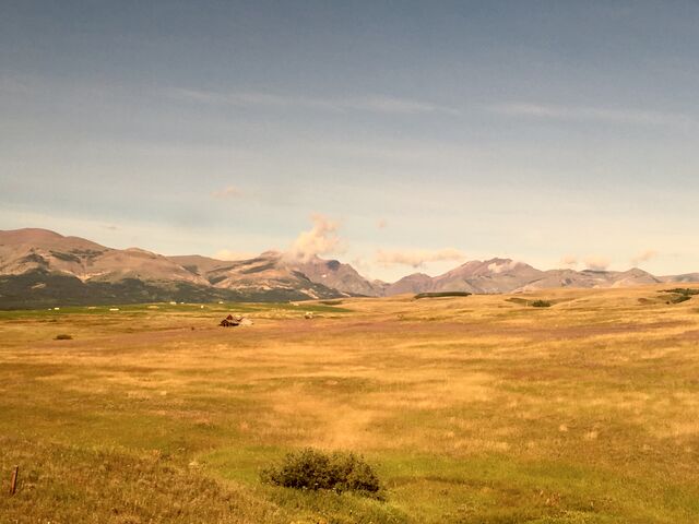 Departing East Glacier Park