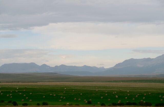 View from the drive to Glacier National Park