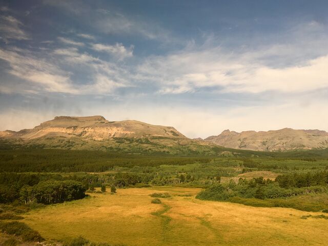 Approaching East Glacier Park