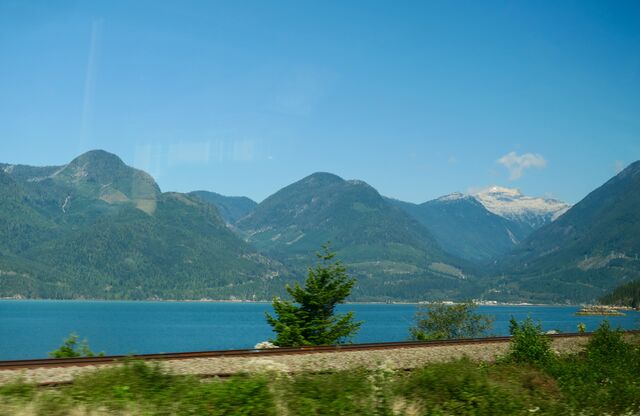 View from the Sea-to-Sky Highway