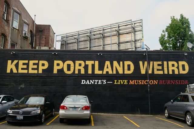 ‘Keep Portland Weird’ mural