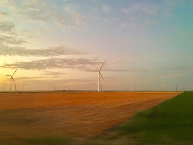 Approaching Dodge City, Kansas