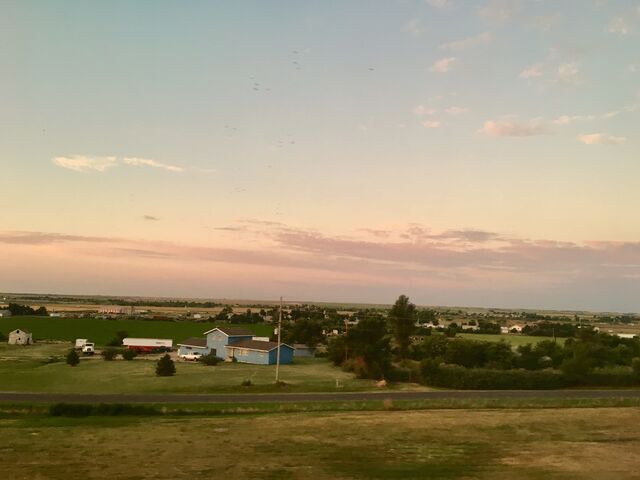 Approaching Dodge City, Kansas