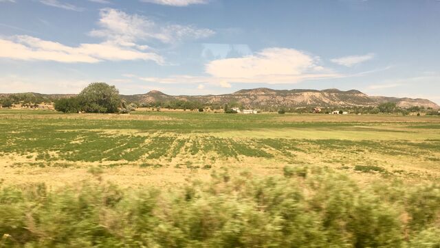 Approaching Trinidad in Southern Colorado