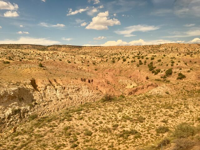 Near Los Cerrillos, New Mexico