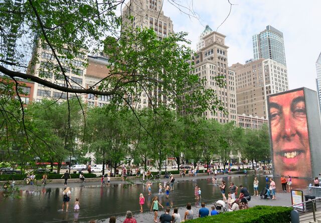 Crown Fountain, Millennium Park