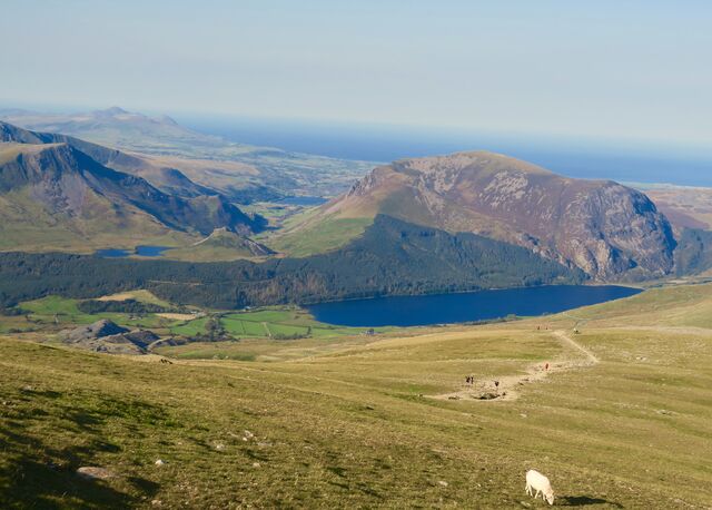 Views from the Snowdon Mountain Railway