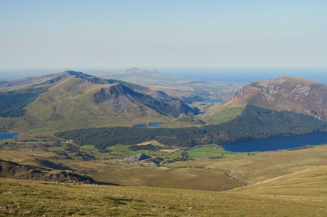 View from the Summit of Snowdon