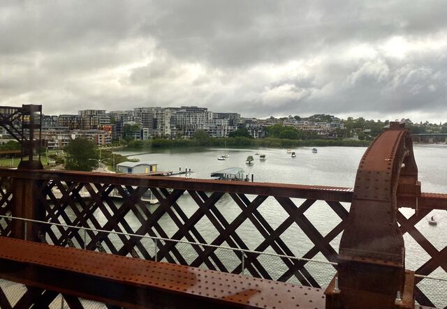 Crossing the Parramatta River