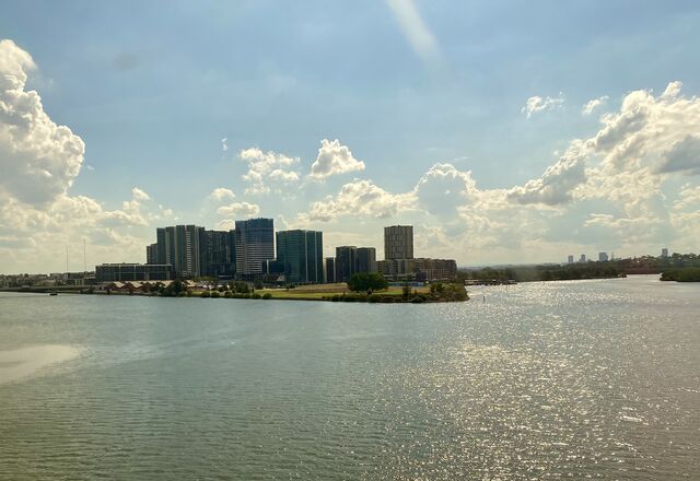 Crossing the Parramatta River