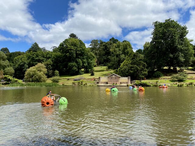 The nearby Lake Treganowan