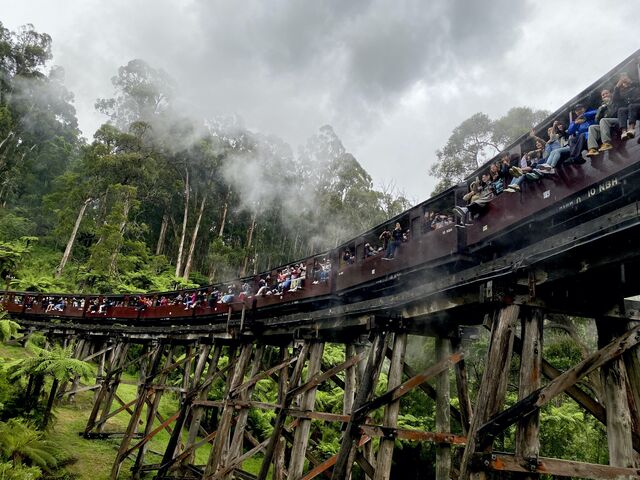 Monbulk Creek Trestle Bridge