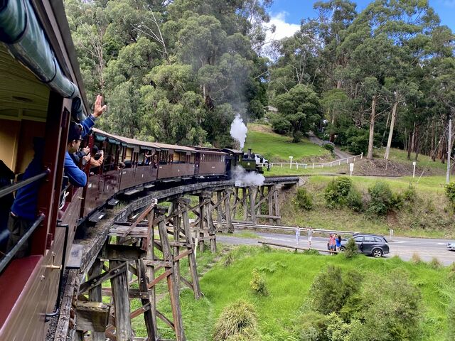 Monbulk Creek Trestle Bridge