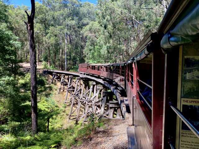 Puffing Billy Bridge No. 8 Wright Trestle