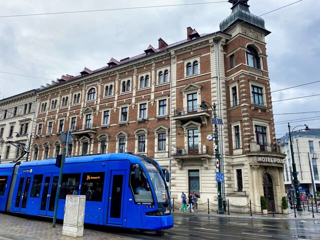 Tram in Kraków