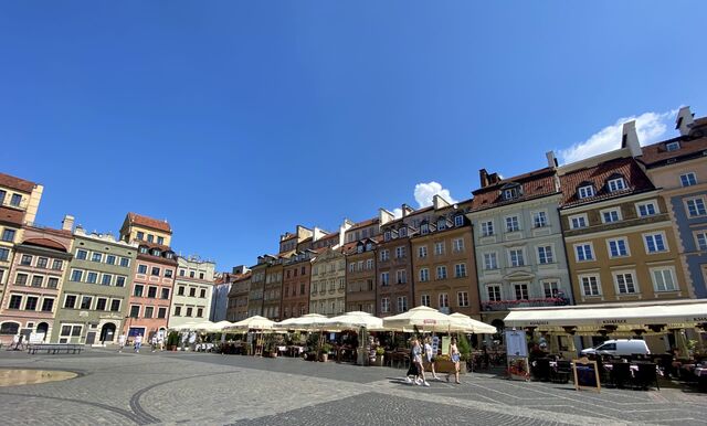 Old Town Market Place, Warsaw