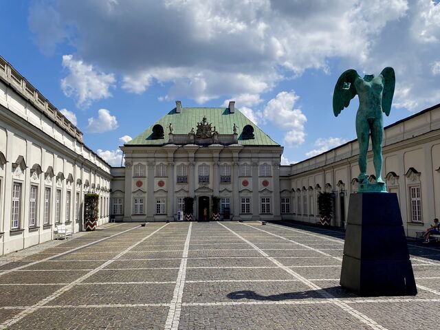 Presidential Palace, originally constructed 1643