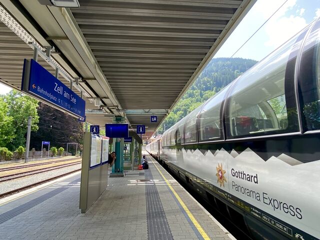 Panorama carriage on the Transalpin