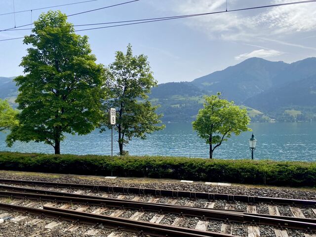 Passing Lake Zell