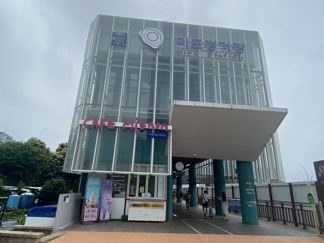 Haeundae Beach Train and Sky Capsule