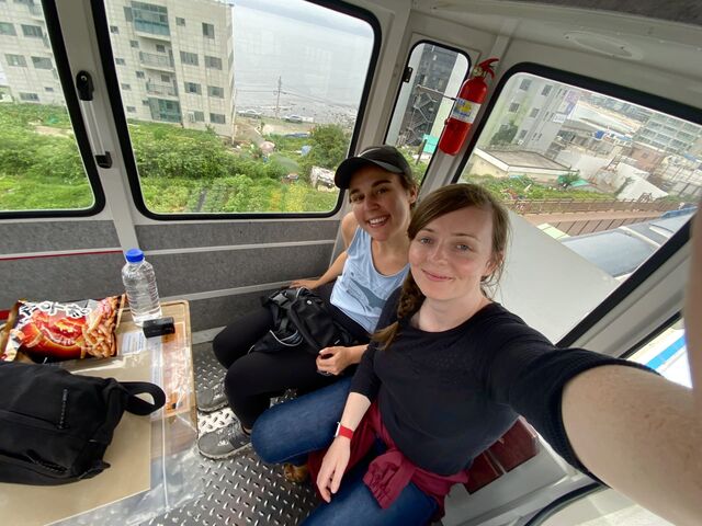 Haeundae Beach Train and Sky Capsule