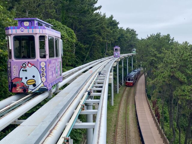 Haeundae Beach Train and Sky Capsule