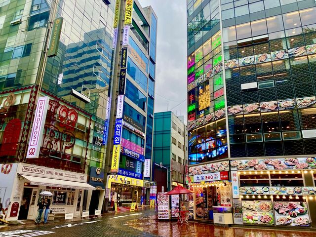Myeongdong shopping district