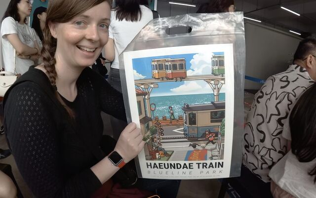 Haeundae Beach Train and Sky Capsule