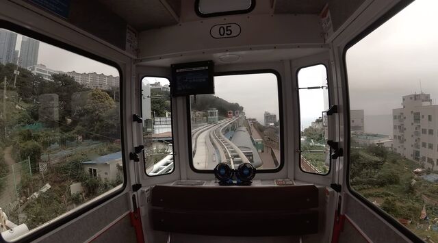 Haeundae Beach Train and Sky Capsule
