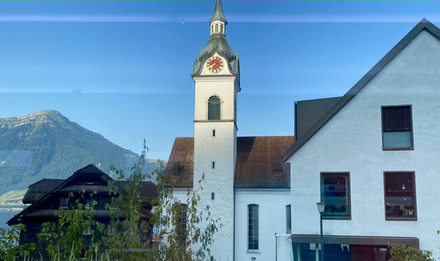 St. Johannes Church, Walchwil, constructed 1836–1838