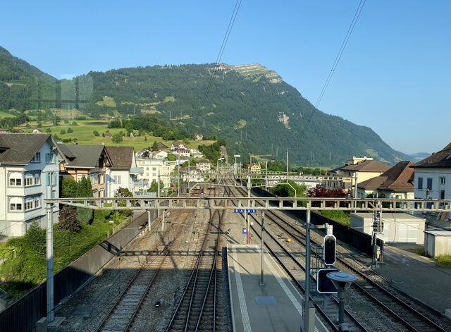 View from Arth-Goldau Station