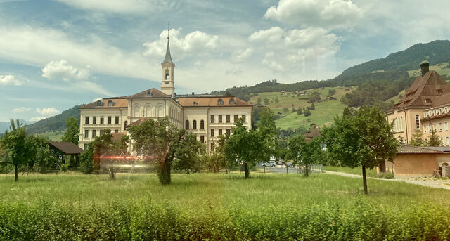 Altes Gymnasium (old high school) in Sarnen