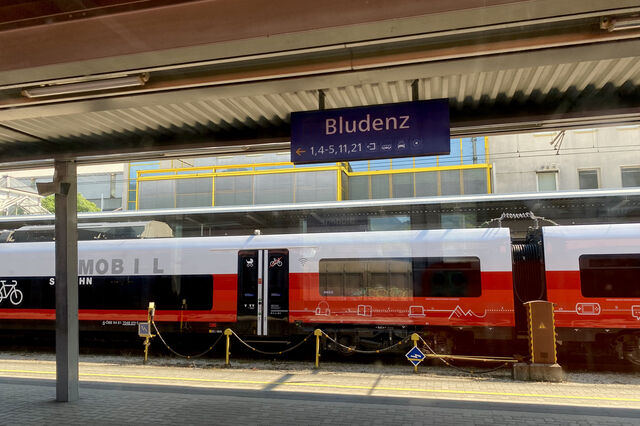 Bludenz Station, Austria