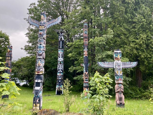 Totem Poles, Stanley Park