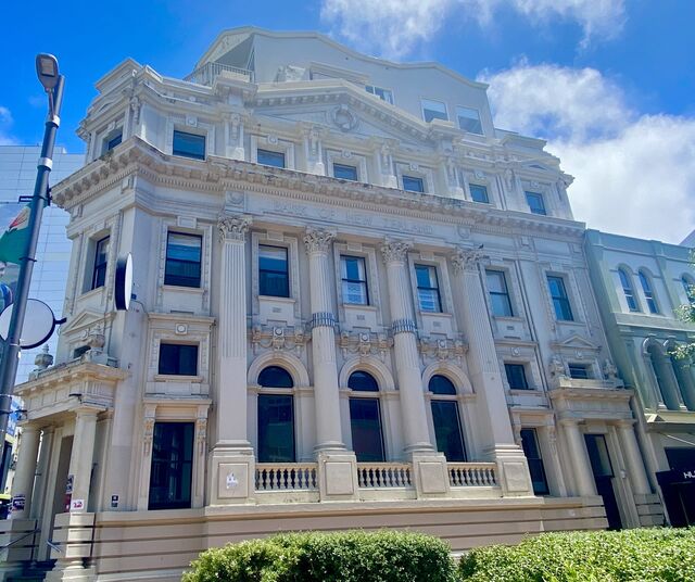 Bank of New Zealand Building, constructed 1901