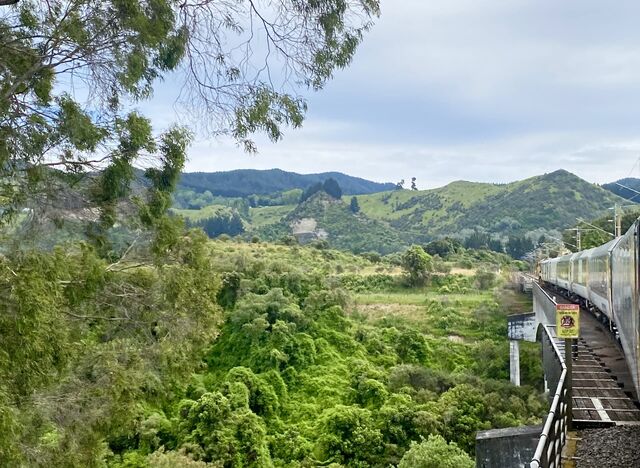 Kawhātau Viaduct which crosses the Kawhātau River